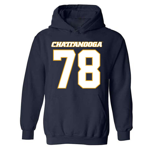 UTC - NCAA Football : Jared Bafford - Replica Shersey Hooded Sweatshirt-0