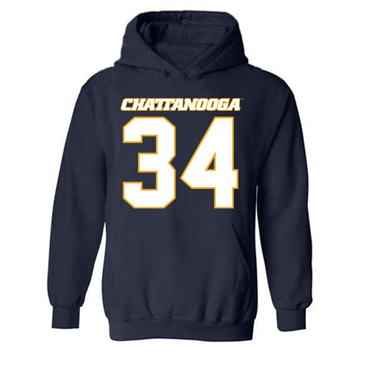 UTC - NCAA Football : Jett Hood - Replica Shersey Hooded Sweatshirt