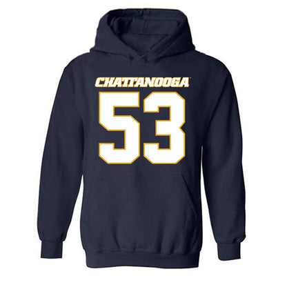 UTC - NCAA Football : Nate Carter - Replica Shersey Hooded Sweatshirt-0