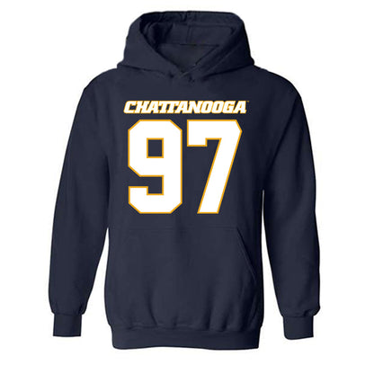 UTC - NCAA Football : Xavier Parker - Replica Shersey Hooded Sweatshirt-0