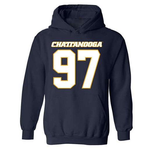 UTC - NCAA Football : Xavier Parker - Replica Shersey Hooded Sweatshirt-0