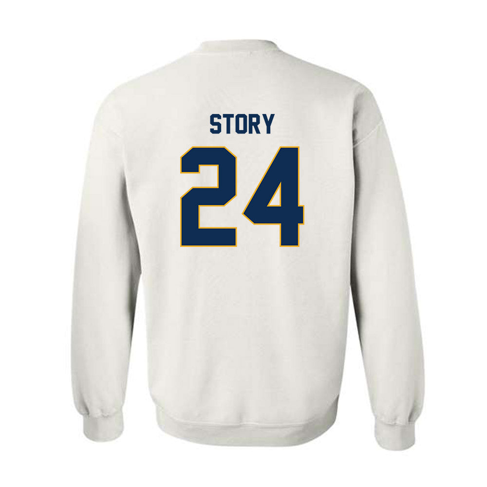 UTC - NCAA Women's Basketball : Aaliyah Story - Replica Shersey Crewneck Sweatshirt-1