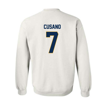 UTC - NCAA Men's Basketball : Sean Cusano - Replica Shersey Crewneck Sweatshirt-1