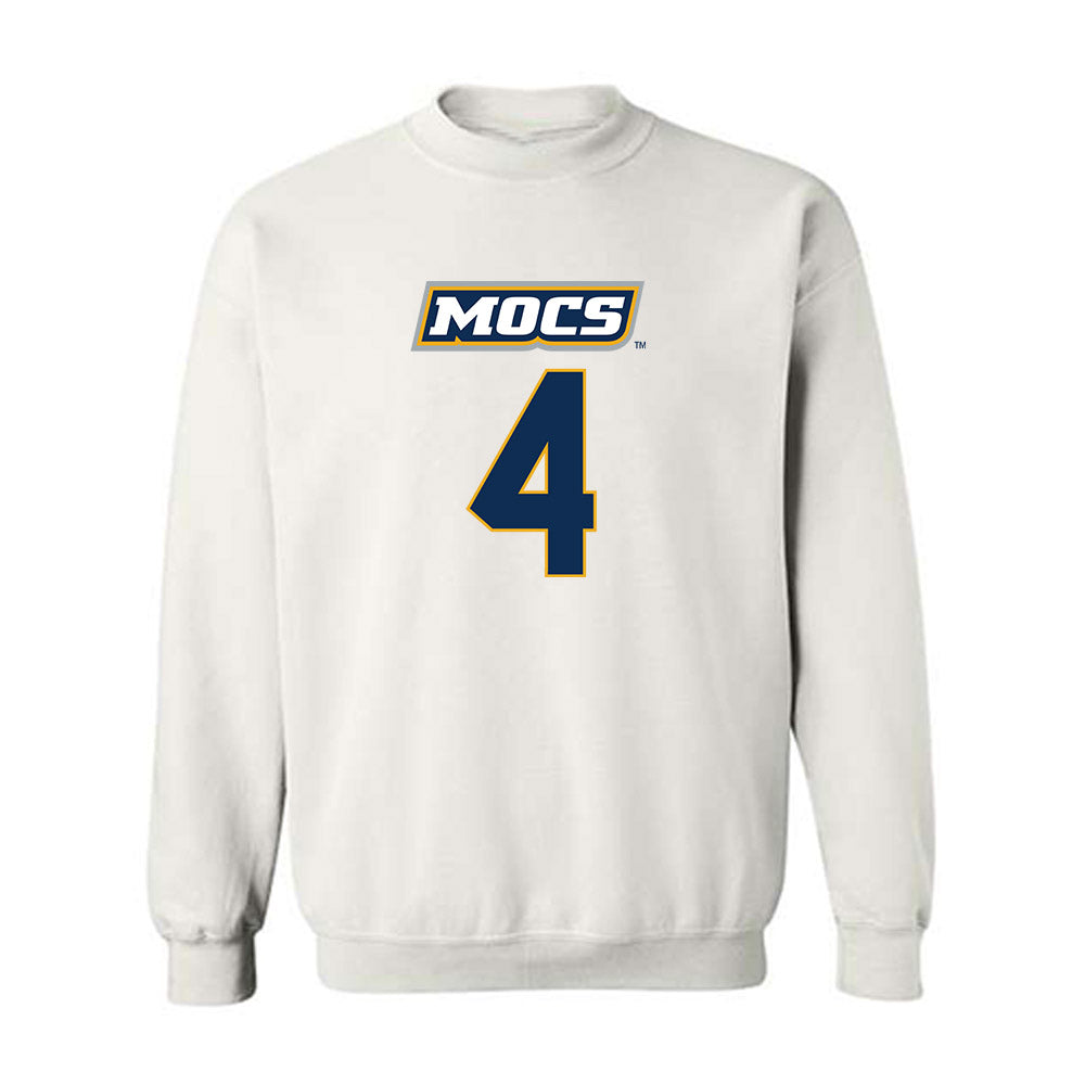 UTC - NCAA Men's Basketball : Zachary Bleshoy - Replica Shersey Crewneck Sweatshirt-0