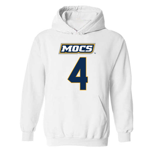 UTC - NCAA Men's Basketball : Zachary Bleshoy - Replica Shersey Hooded Sweatshirt-0