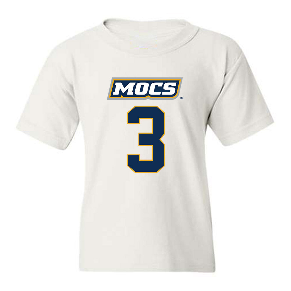 UTC - NCAA Men's Basketball : Tre Powell - Replica Shersey Youth T-Shirt-0
