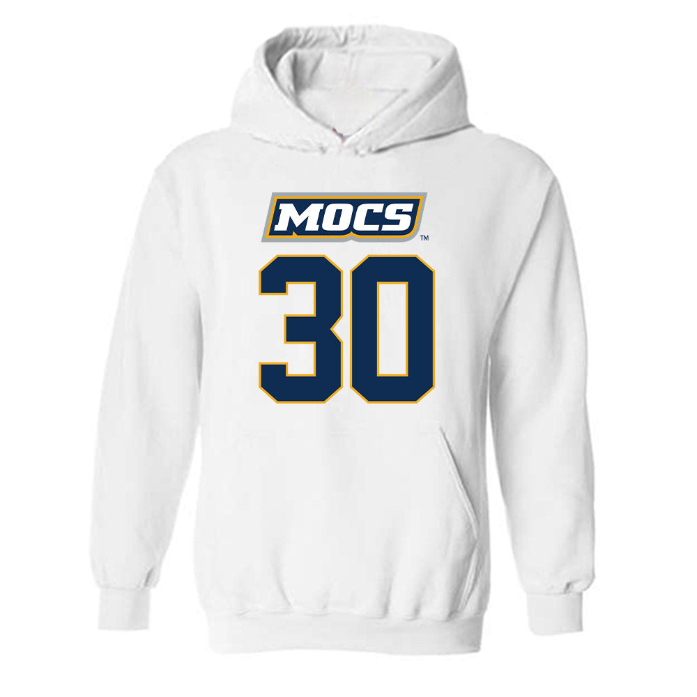 UTC - NCAA Men's Basketball : Josh Bowman - Replica Shersey Hooded Sweatshirt-0