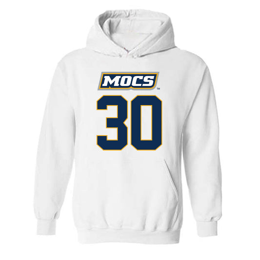 UTC - NCAA Men's Basketball : Josh Bowman - Replica Shersey Hooded Sweatshirt-0