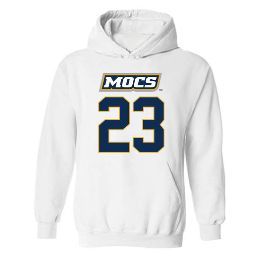 UTC - NCAA Men's Basketball : Latif Diouf - Replica Shersey Hooded Sweatshirt-0