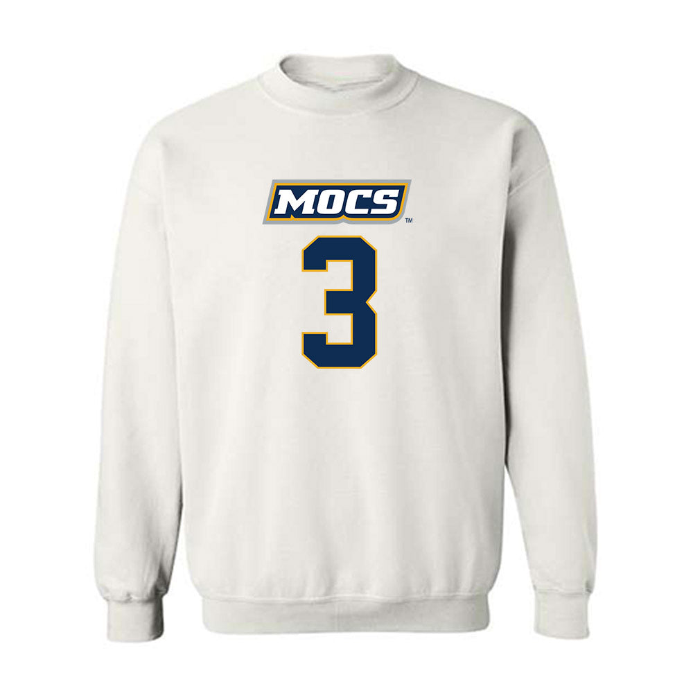UTC - NCAA Men's Basketball : Tre Powell - Replica Shersey Crewneck Sweatshirt-0