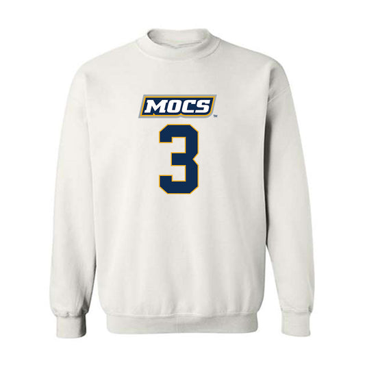 UTC - NCAA Men's Basketball : Tre Powell - Replica Shersey Crewneck Sweatshirt-0
