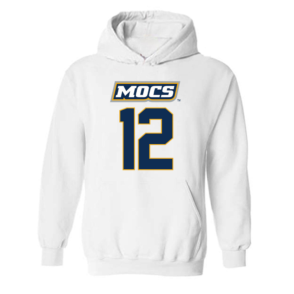 UTC - NCAA Women's Basketball : London Weaver - Replica Shersey Hooded Sweatshirt-0