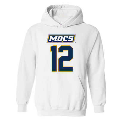 UTC - NCAA Women's Basketball : London Weaver - Replica Shersey Hooded Sweatshirt-0