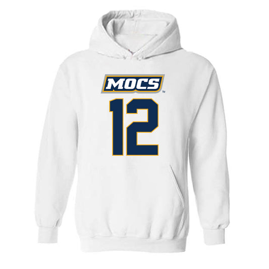 UTC - NCAA Women's Basketball : London Weaver - Replica Shersey Hooded Sweatshirt-0