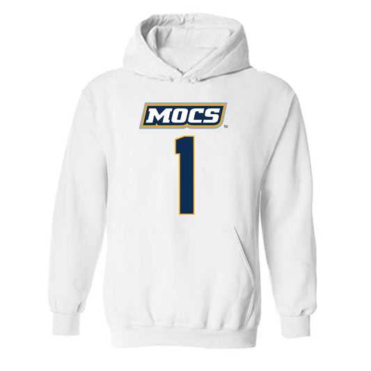 UTC - NCAA Men's Basketball : Brennan Watkins - Replica Shersey Hooded Sweatshirt-0