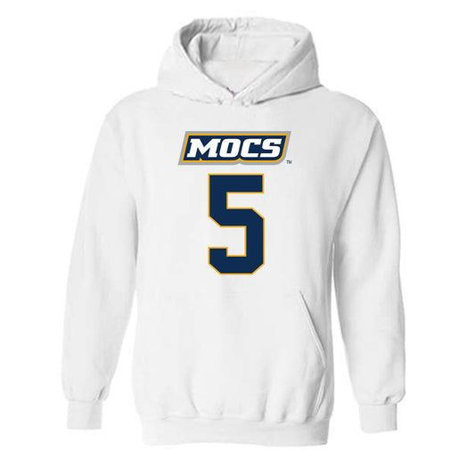 UTC - NCAA Men's Basketball : Jordan Frison - Replica Shersey Hooded Sweatshirt-0