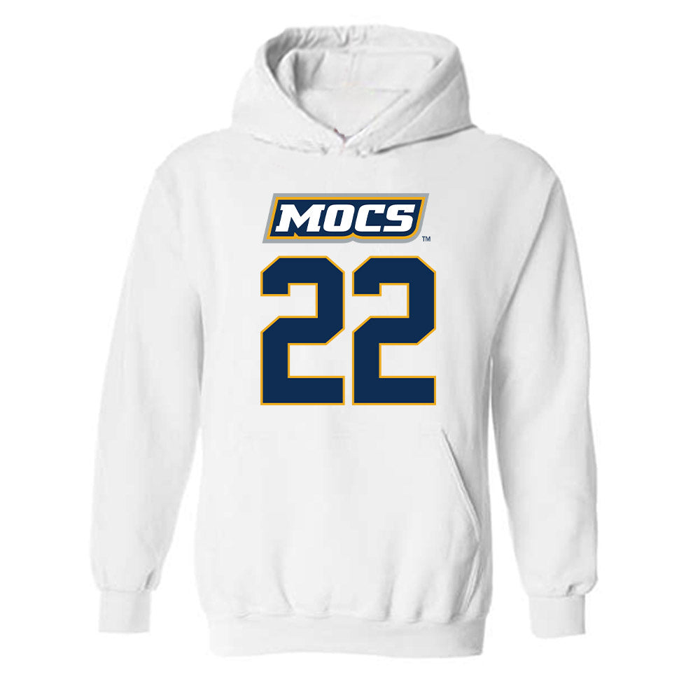UTC - NCAA Women's Basketball : Gianna Corbitt - Replica Shersey Hooded Sweatshirt-0