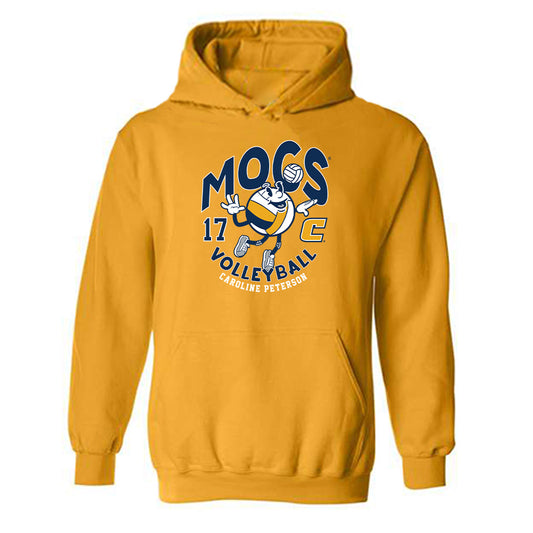 UTC - NCAA Women's Volleyball : Caroline Peterson - Fashion Shersey Hooded Sweatshirt-0