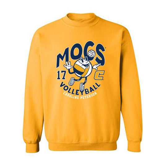 UTC - NCAA Women's Volleyball : Caroline Peterson - Fashion Shersey Crewneck Sweatshirt-0