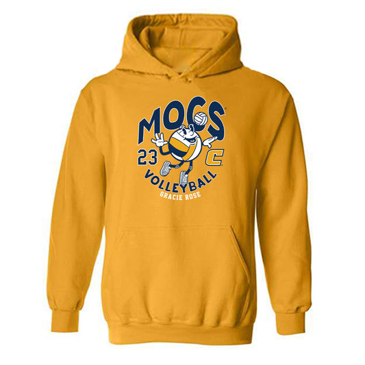 UTC - NCAA Women's Volleyball : Gracie Rose - Fashion Shersey Hooded Sweatshirt-0