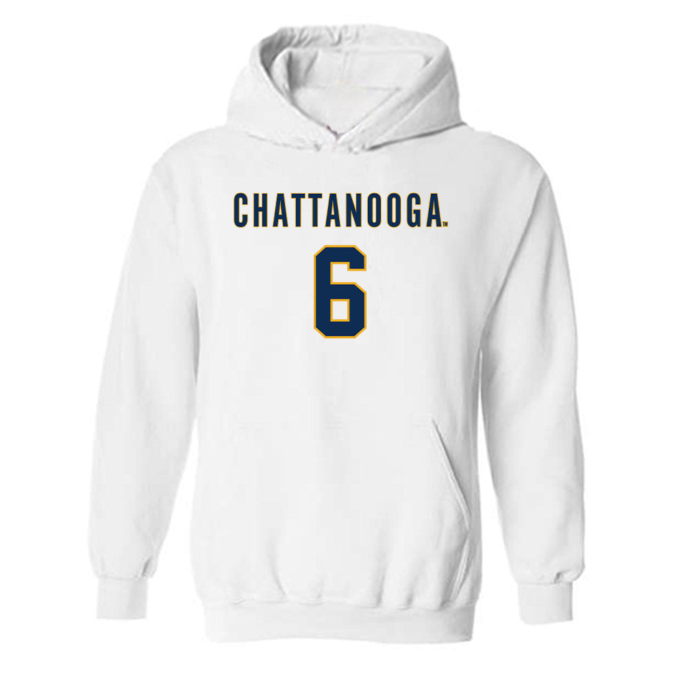 UTC - NCAA Women's Volleyball : Delaney Wingenbach - Replica Shersey Hooded Sweatshirt-0