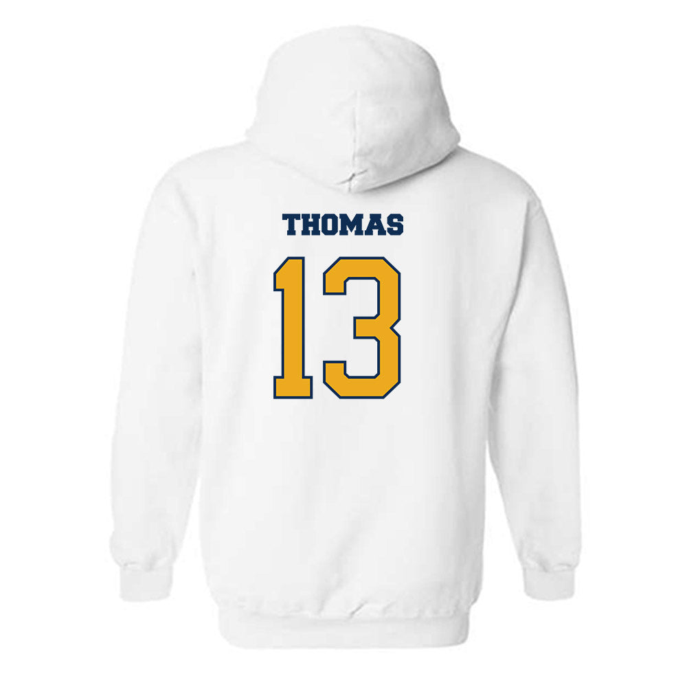 UTC - NCAA Women's Soccer : Paige Thomas - Replica Shersey Hooded Sweatshirt-1