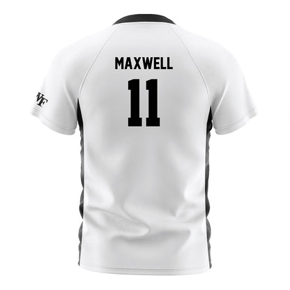 Wake Forest - NCAA Women's Soccer : Taylor Maxwell - White Soccer Jersey-1