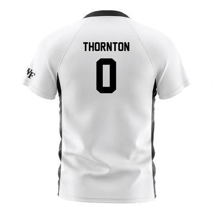 Wake Forest - NCAA Women's Soccer : Lizzie Thornton - White Soccer Jersey-1