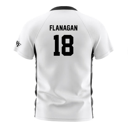 Wake Forest - NCAA Women's Soccer : Allie Flanagan - White Soccer Jersey-1