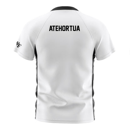 Wake Forest - NCAA Women's Soccer : Sofia Atehortua - White Soccer Jersey-1