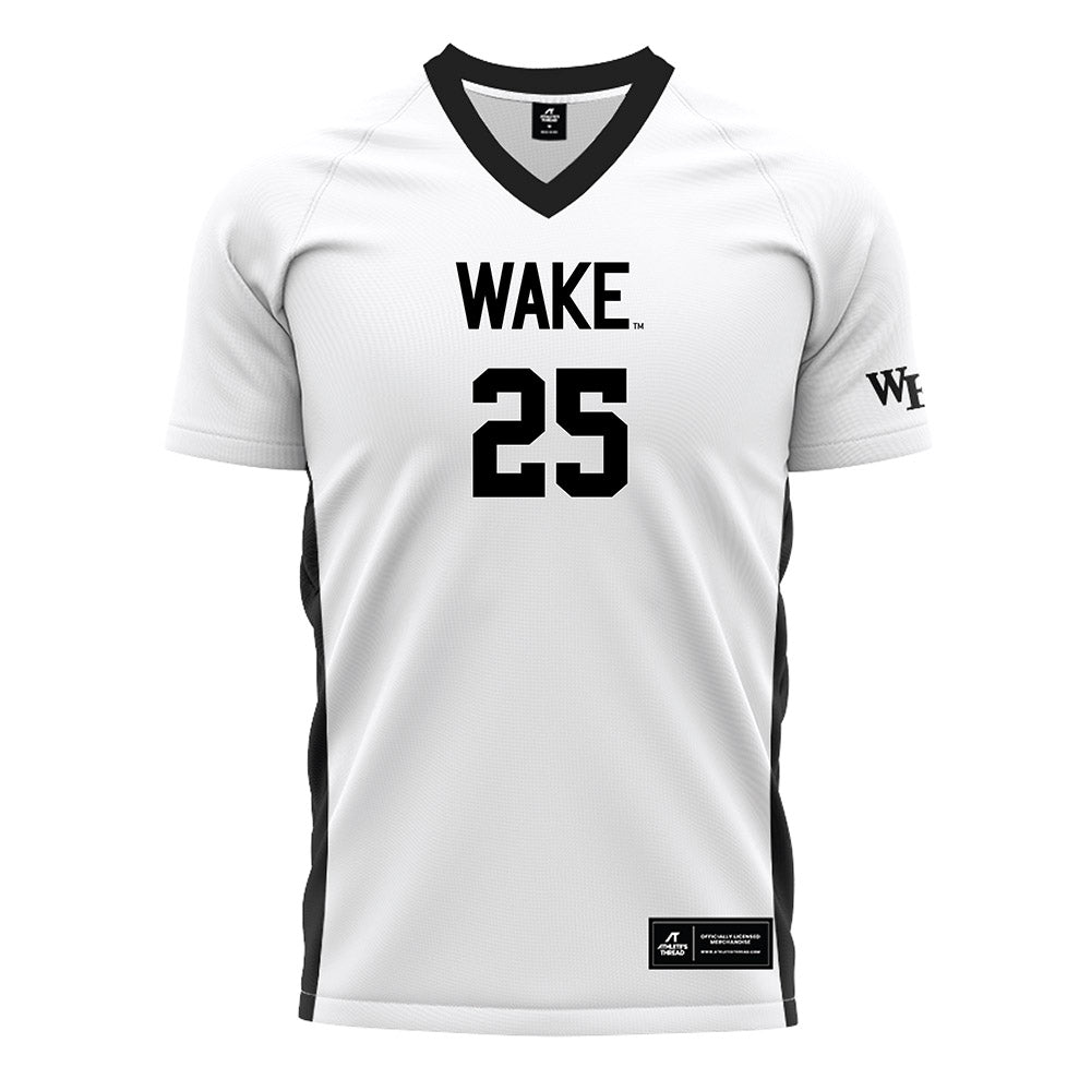 Wake Forest - NCAA Women's Soccer : Sophie Faircloth - White Soccer Jersey-0