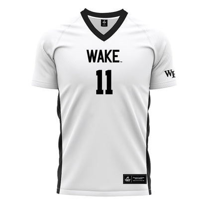 Wake Forest - NCAA Women's Soccer : Taylor Maxwell - White Soccer Jersey-0