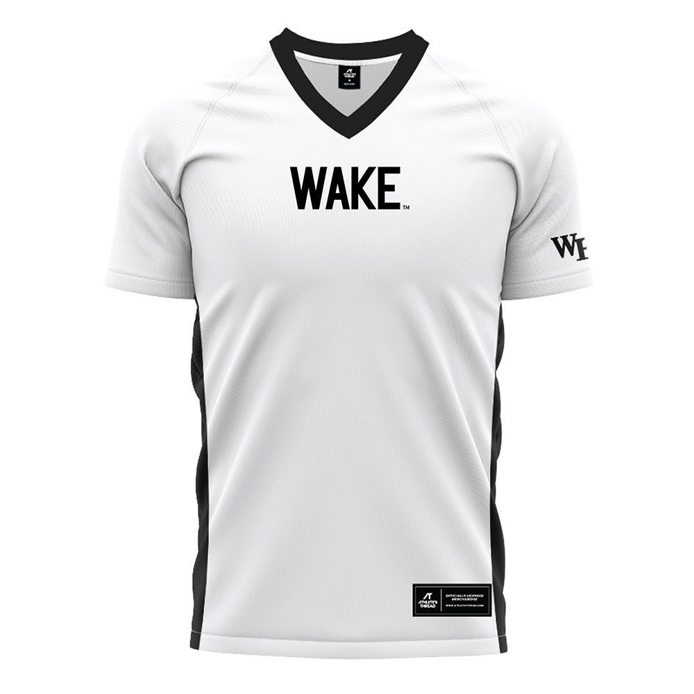 Wake Forest - NCAA Women's Soccer : Sofia Atehortua - White Soccer Jersey-0