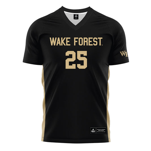 Wake Forest - NCAA Women's Soccer : Sophie Faircloth - Black Soccer Jersey-0