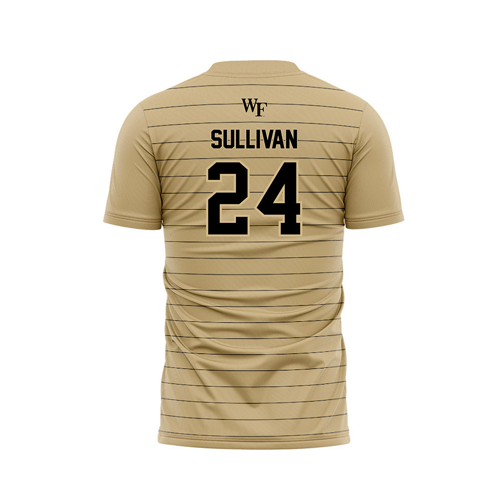 Wake Forest - NCAA Men's Soccer : Mason Sullivan - Gold Soccer Jersey