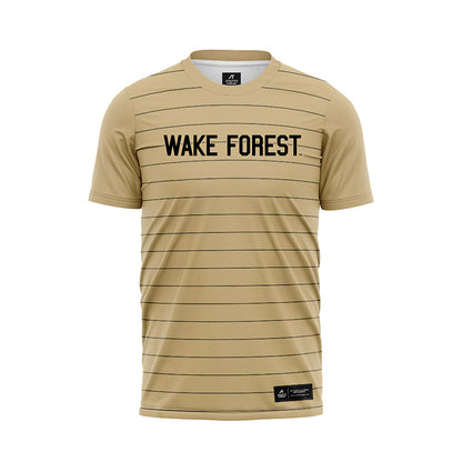 Wake Forest - NCAA Men's Soccer : Graham Syrett - Gold Soccer Jersey-0