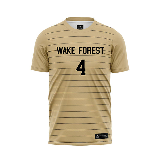 Wake Forest - NCAA Men's Soccer : Amoni Thomas - Gold Soccer Jersey