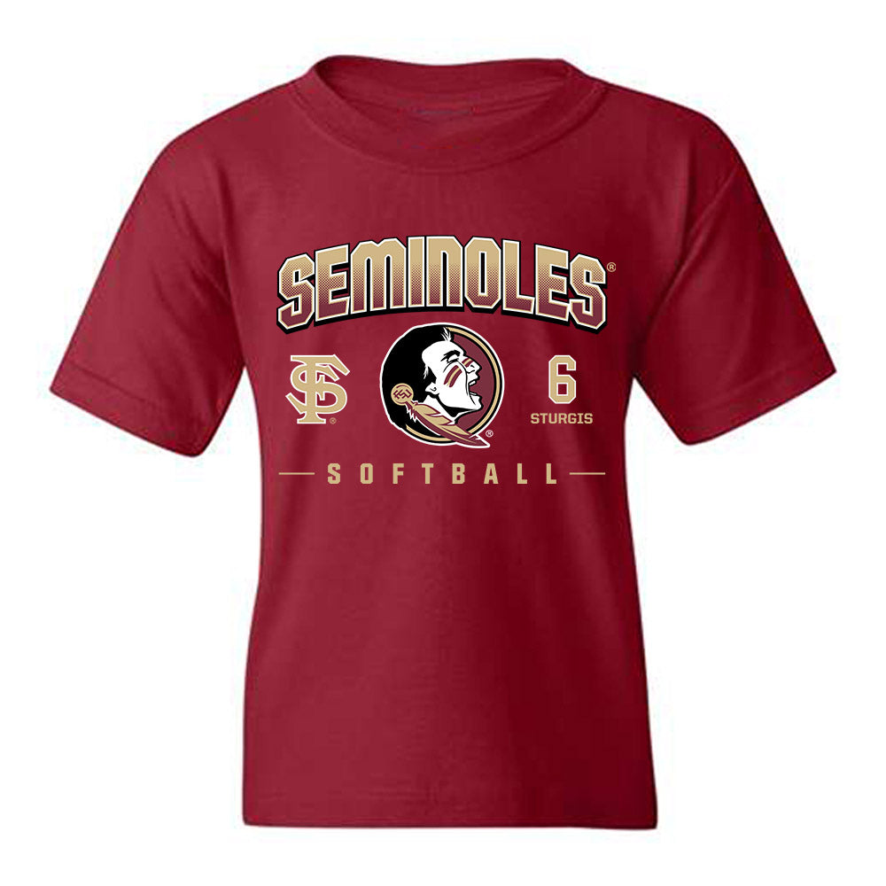 FSU - NCAA Softball : Makenna Sturgis - Fashion Shersey Youth T-Shirt-0