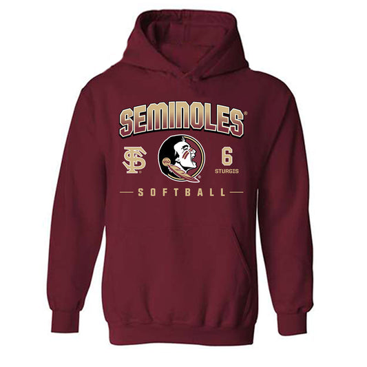 FSU - NCAA Softball : Makenna Sturgis - Fashion Shersey Hooded Sweatshirt-0