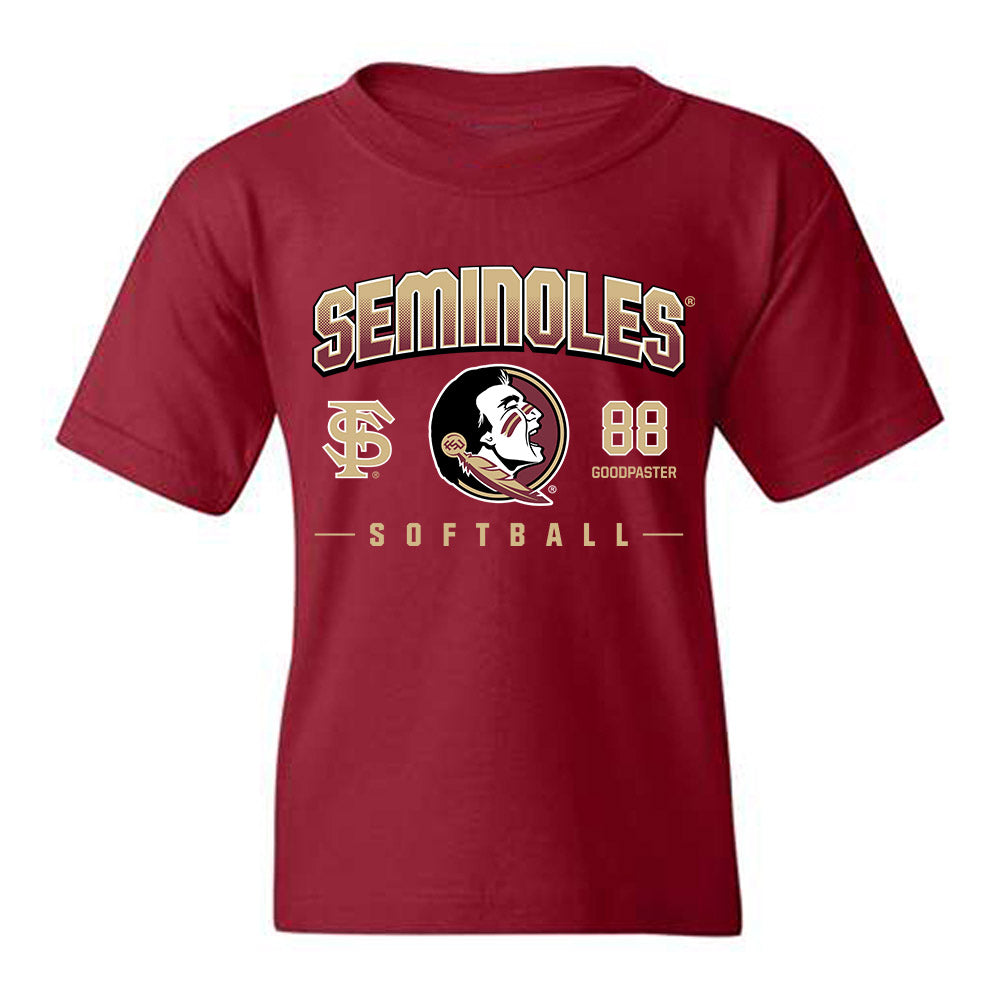 FSU - NCAA Softball : Kaylee Goodpaster - Fashion Shersey Youth T-Shirt-0