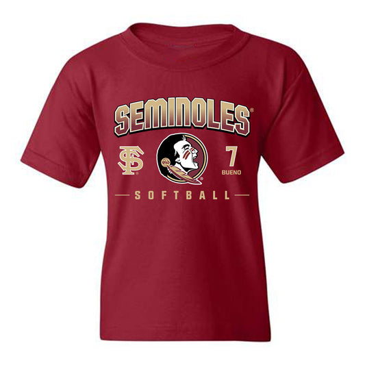FSU - NCAA Softball : Angelee Bueno - Fashion Shersey Youth T-Shirt