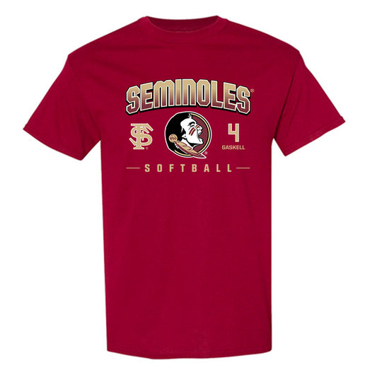 FSU - NCAA Softball : Marlee Gaskell - Fashion Shersey T-Shirt-0