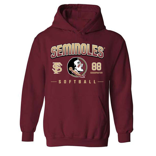 FSU - NCAA Softball : Kaylee Goodpaster - Fashion Shersey Hooded Sweatshirt-0