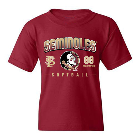 FSU - NCAA Softball : Kaylee Goodpaster - Fashion Shersey Youth T-Shirt-0