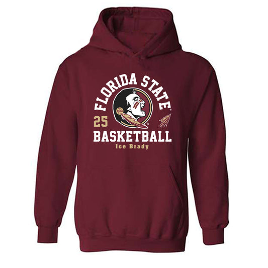 FSU - NCAA Women's Basketball : Ice Brady - Fashion Shersey Hooded Sweatshirt-0