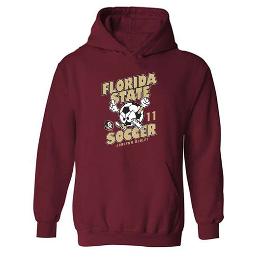 FSU - NCAA Women's Soccer : Jordynn Dudley - Fashion Shersey Hooded Sweatshirt