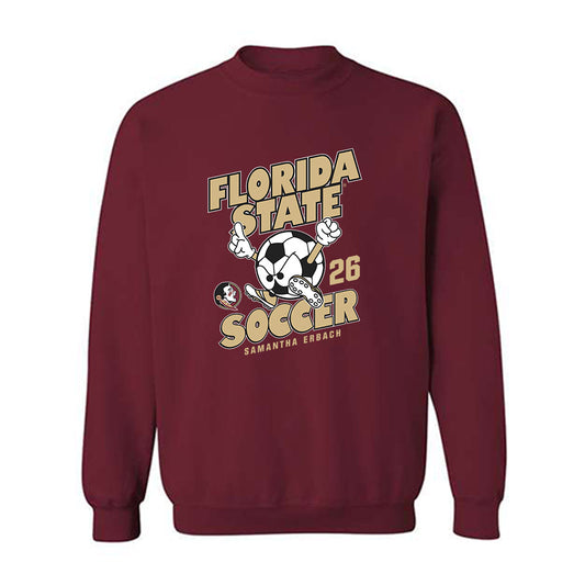 FSU - NCAA Women's Soccer : Samantha Erbach - Fashion Shersey Crewneck Sweatshirt-0