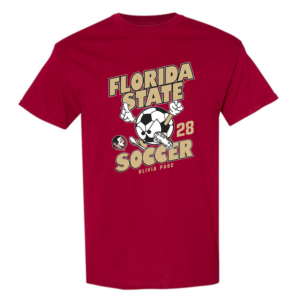 FSU - NCAA Women's Soccer : Olivia Page - Fashion Shersey T-Shirt-0