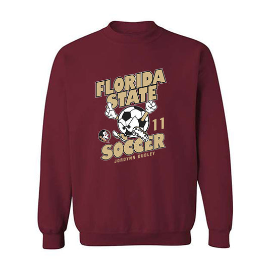 FSU - NCAA Women's Soccer : Jordynn Dudley - Fashion Shersey Crewneck Sweatshirt