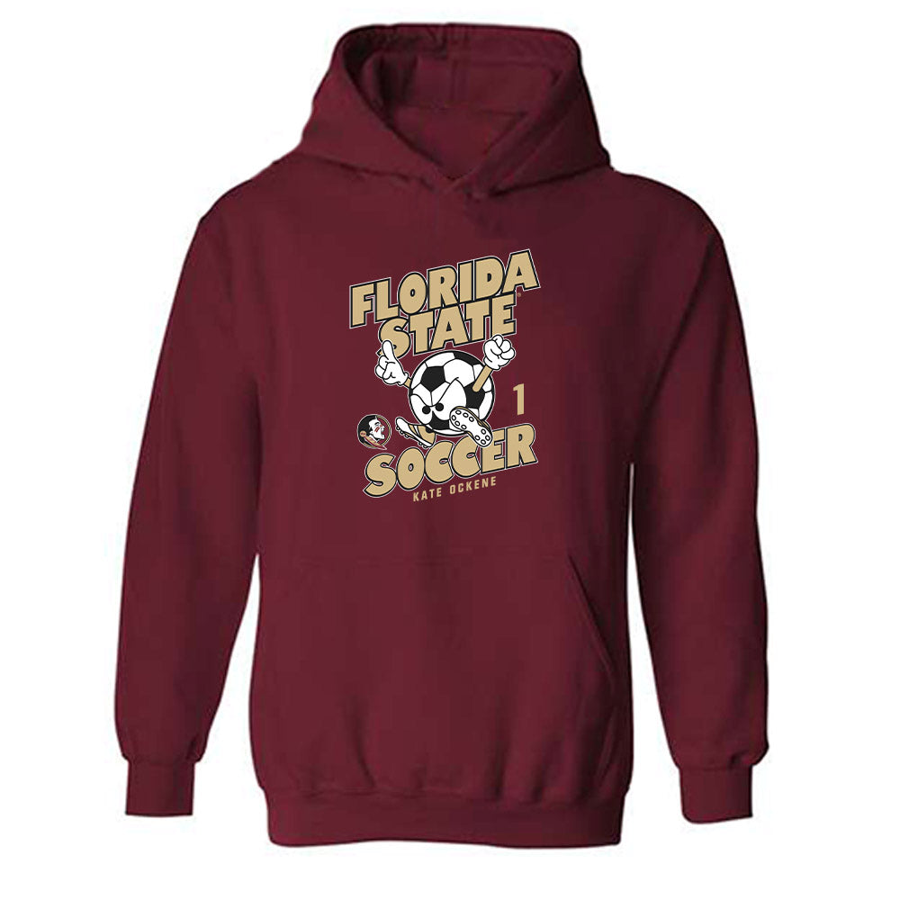 FSU - NCAA Women's Soccer : Kate Ockene - Fashion Shersey Hooded Sweatshirt-0